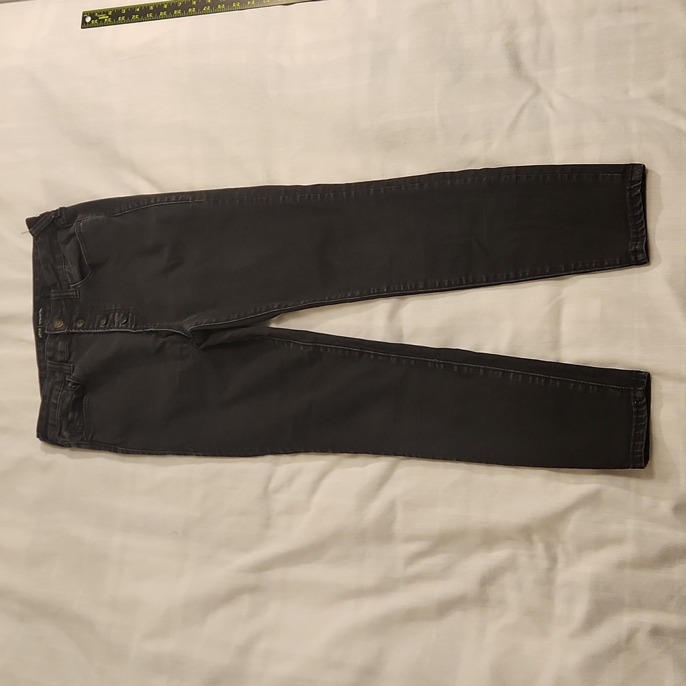 True Religion jeans Halle high rise super skinny women's 31‎ black